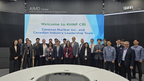 한수원, 캐나다 전력 운영사와 DX·AI 기술협력 확대