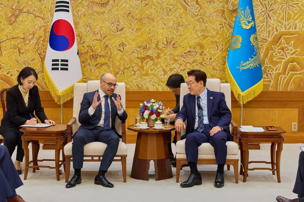 구글 첫 해외 AI캠퍼스 ‘서울에’…이재명 대통령, 하사비스와 접견