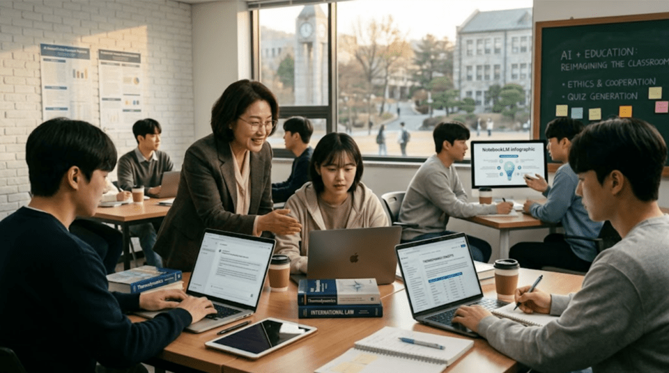 챗봇으로 열역학 가르치고, AI로 판례 읽혔더니…강의실 바꾼 교수들의 실험